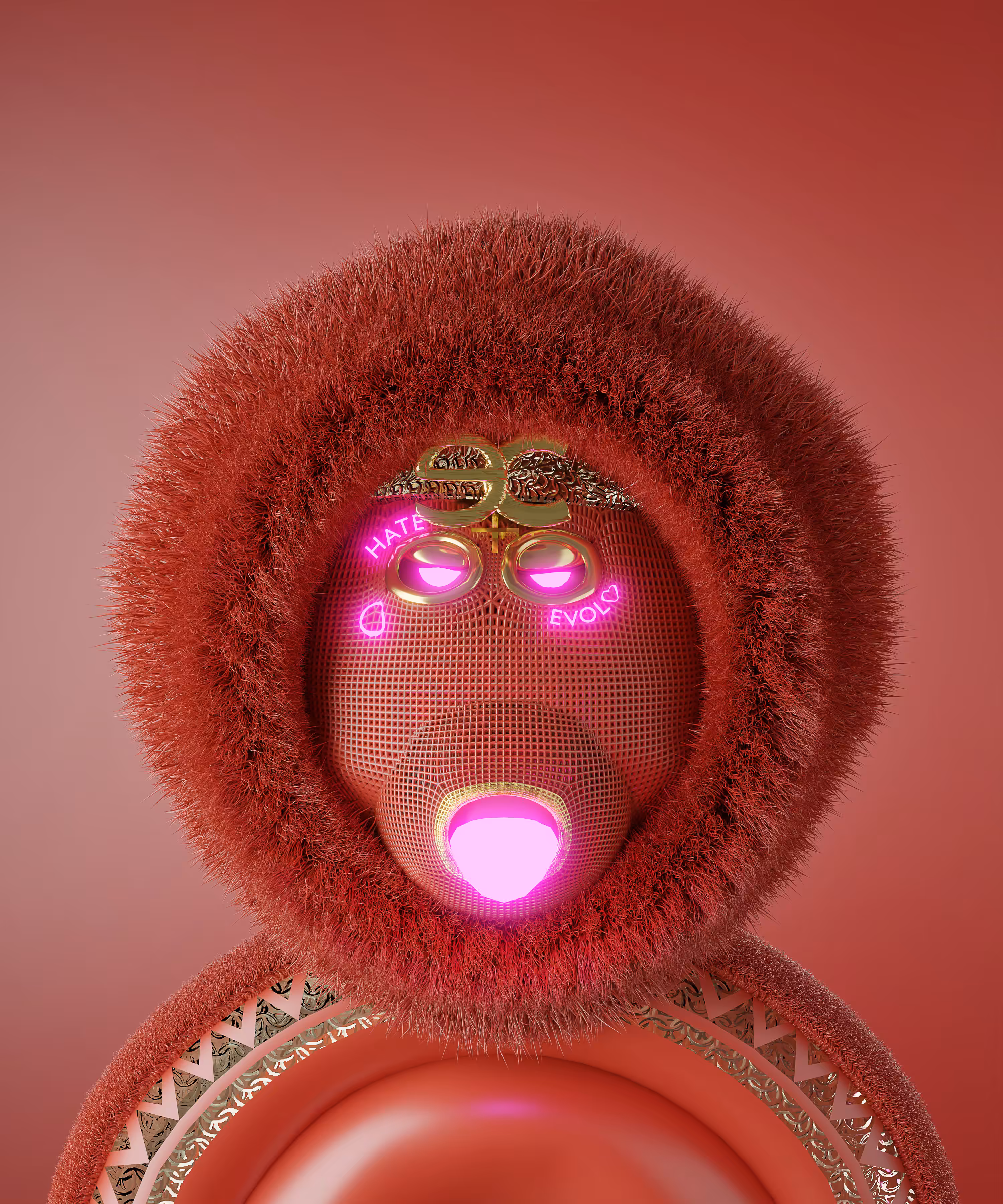 Monkey x Evol gril1
