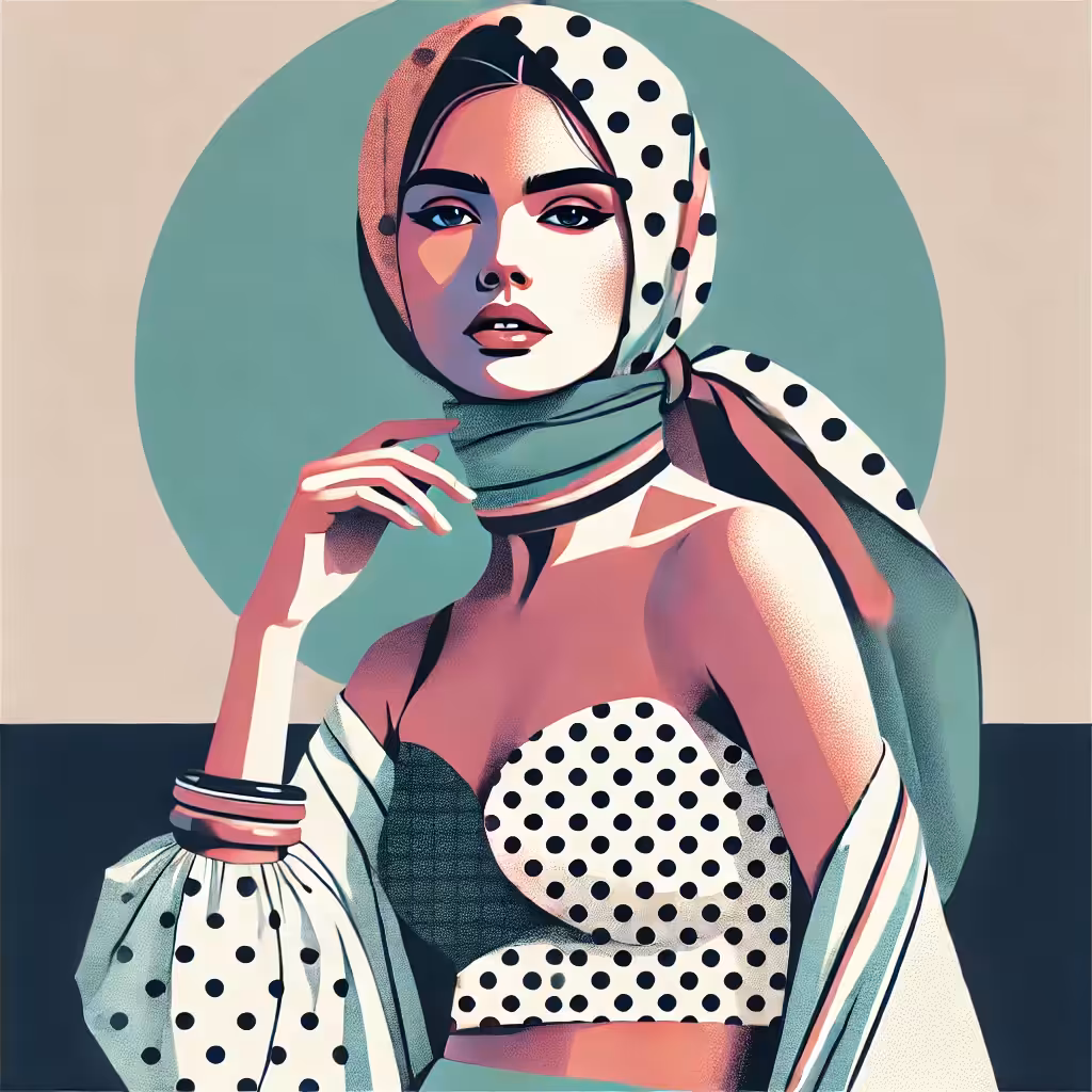 DigiWork: Women in polka dot