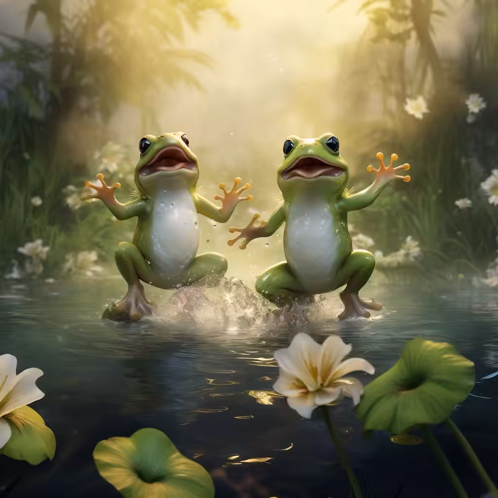 Happy Frogs