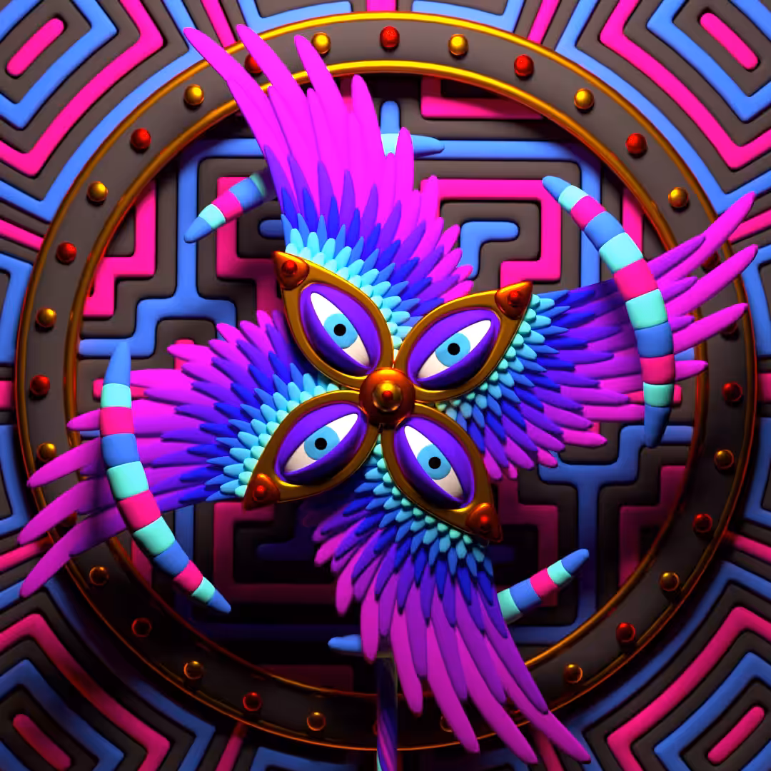 3D Pinwheel #56 Wheel of Time 