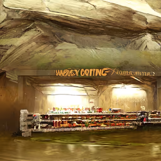 Food Storage In An Underground Bunker C