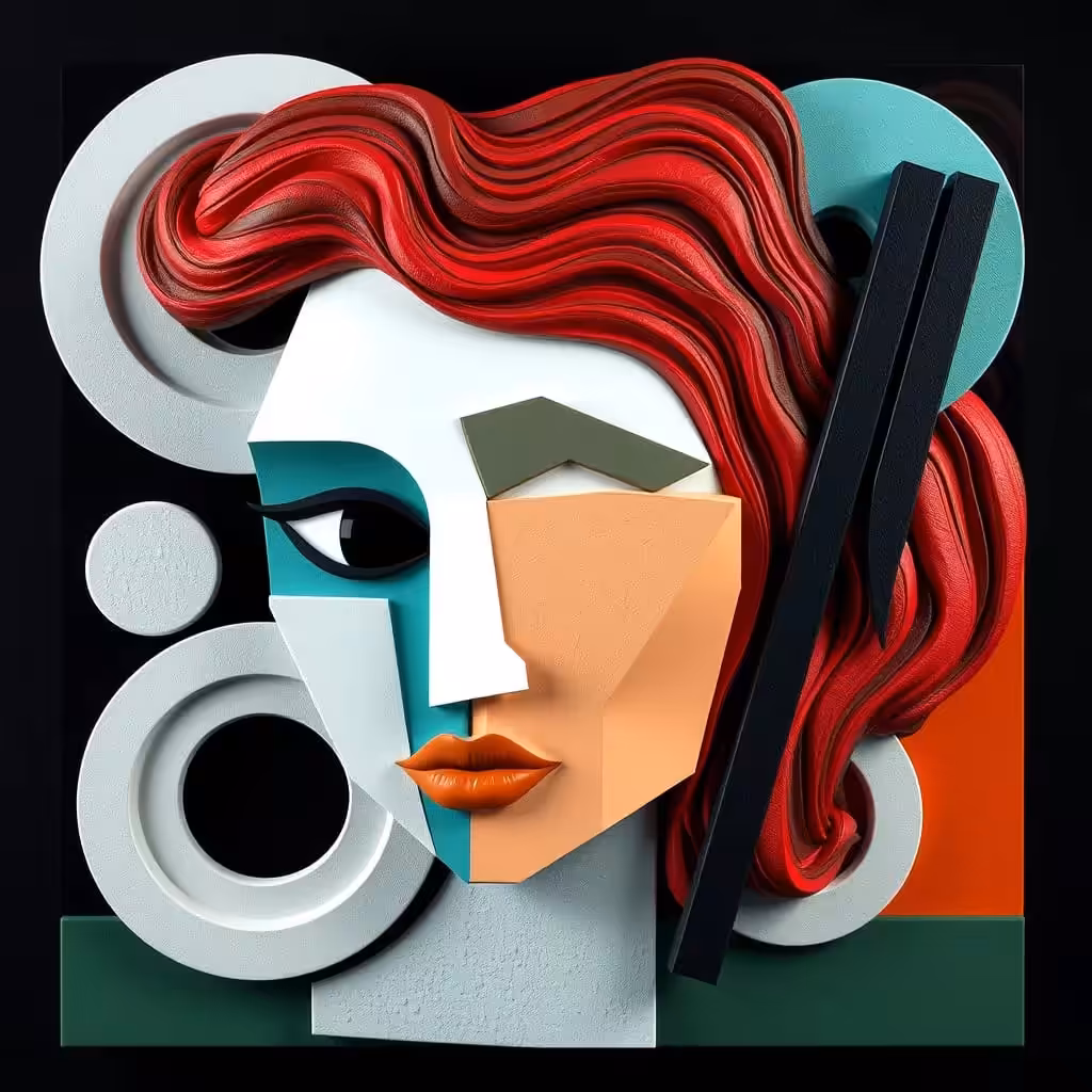 Cubist Flame