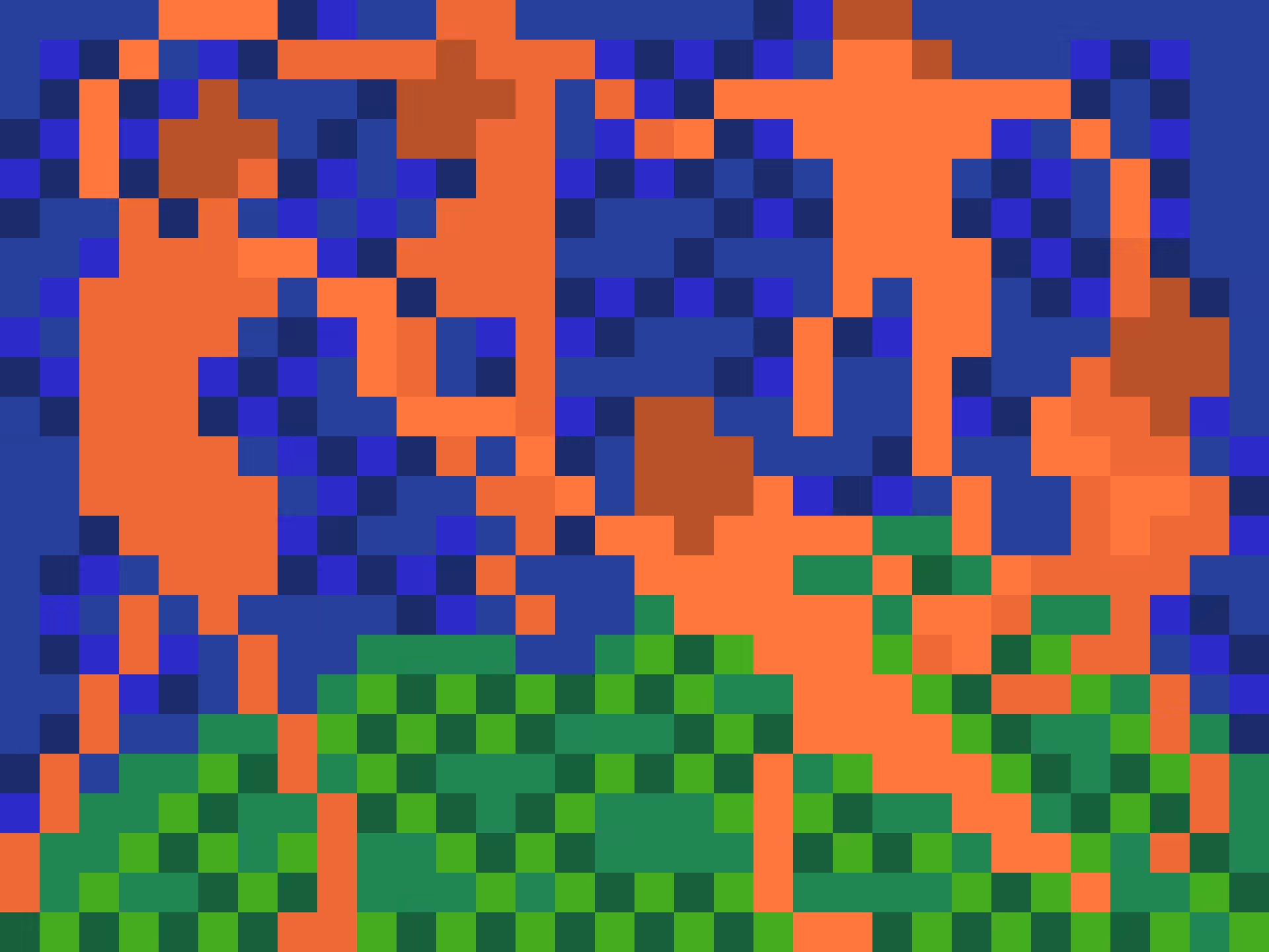 La Danse (Upscaled pixel art)