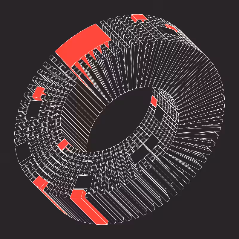 Ex Mobius (Neon Red) #14