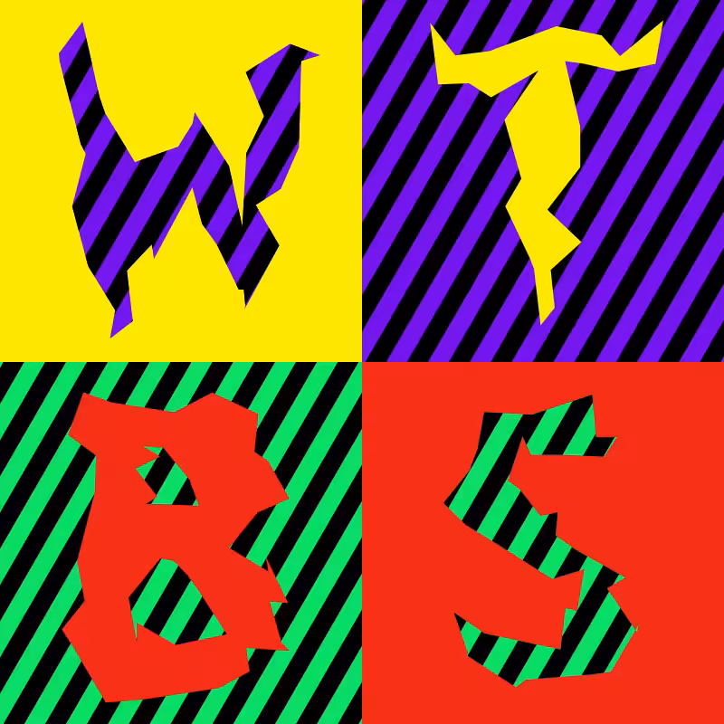 Waiting To Be Signed Logo with Wobbles #296