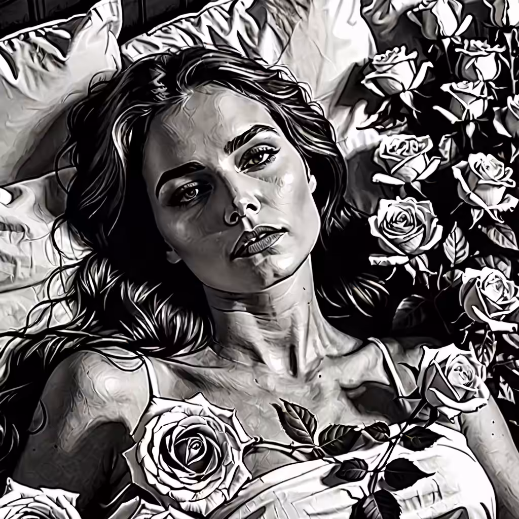 Hybrid Aesthetics: Petals of Silence