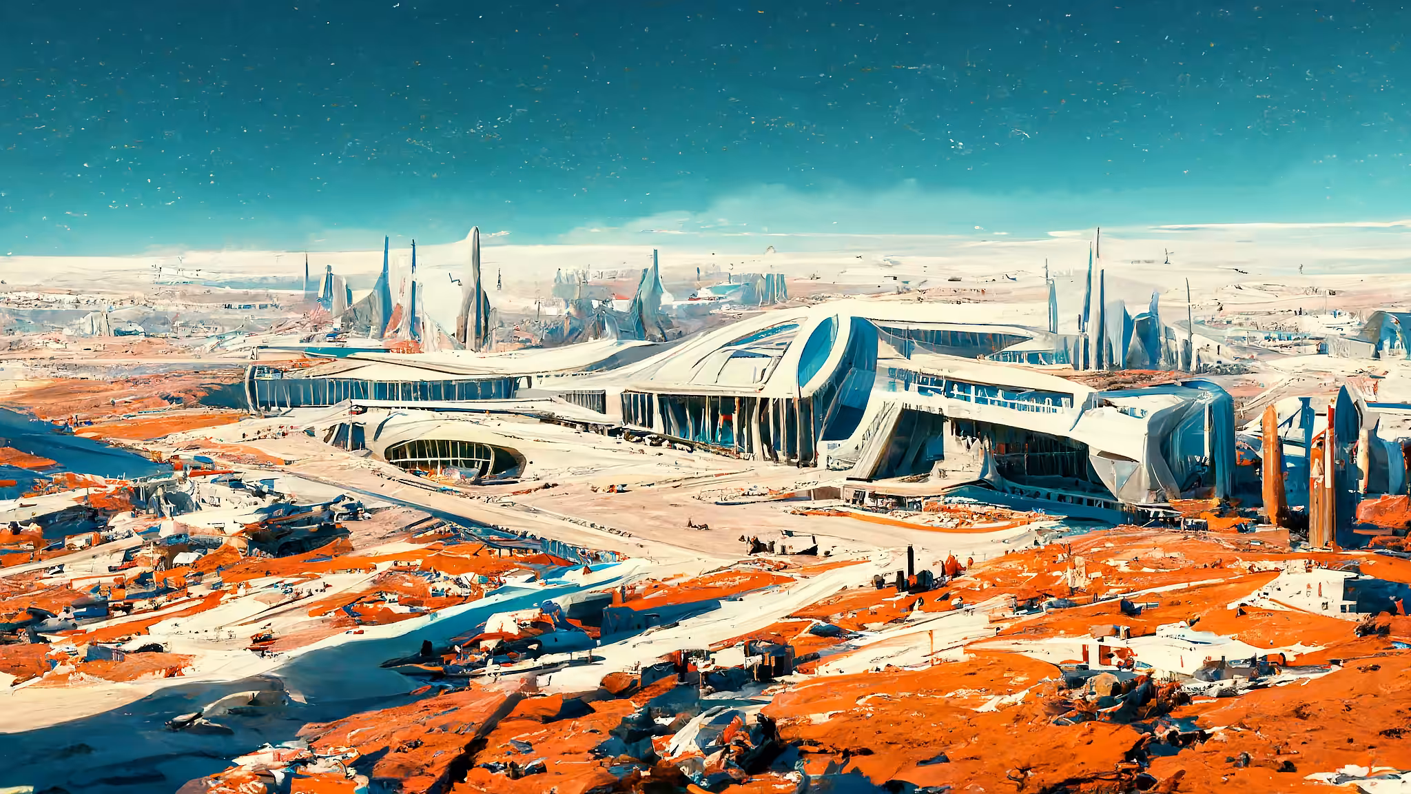 Mars Outpost, 2112 AD