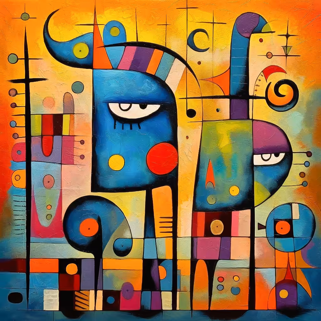 Playful Brushstrokes