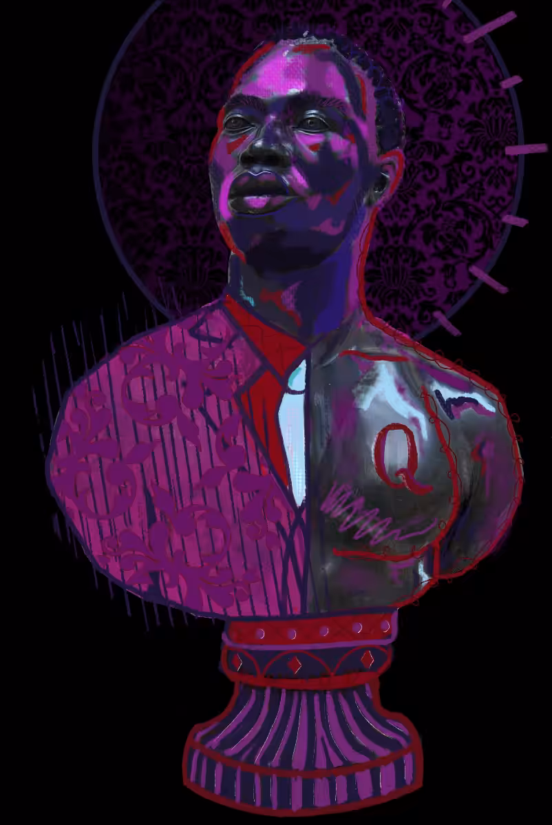 Q in the Purple Suit 006
