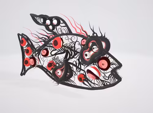 Vital black-FISH- 