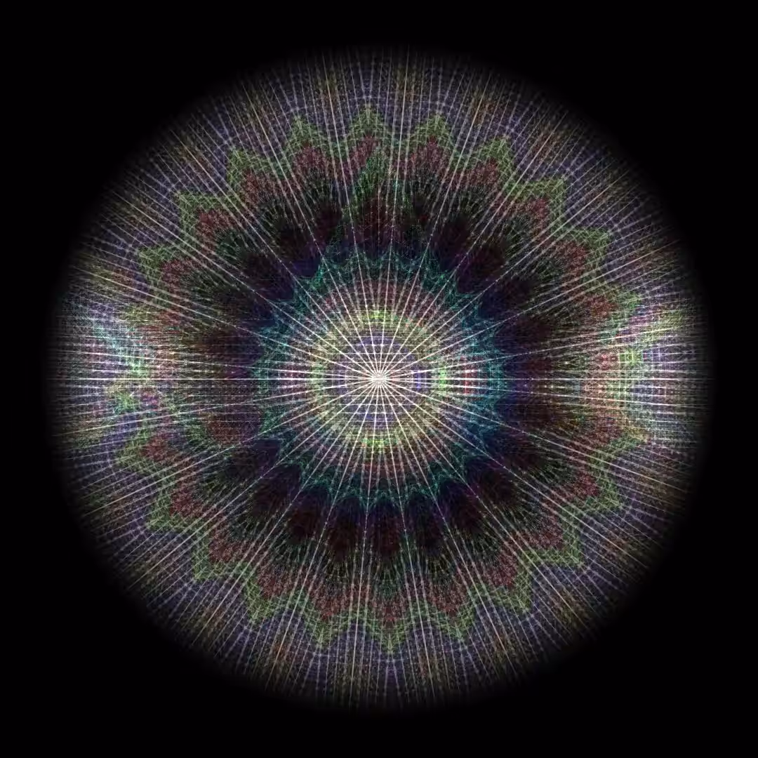 Gyro Mandala Deep Cyber