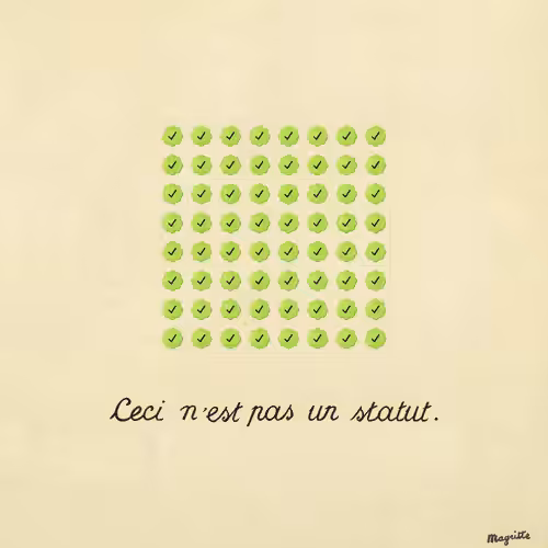 Magritte Checks #6402