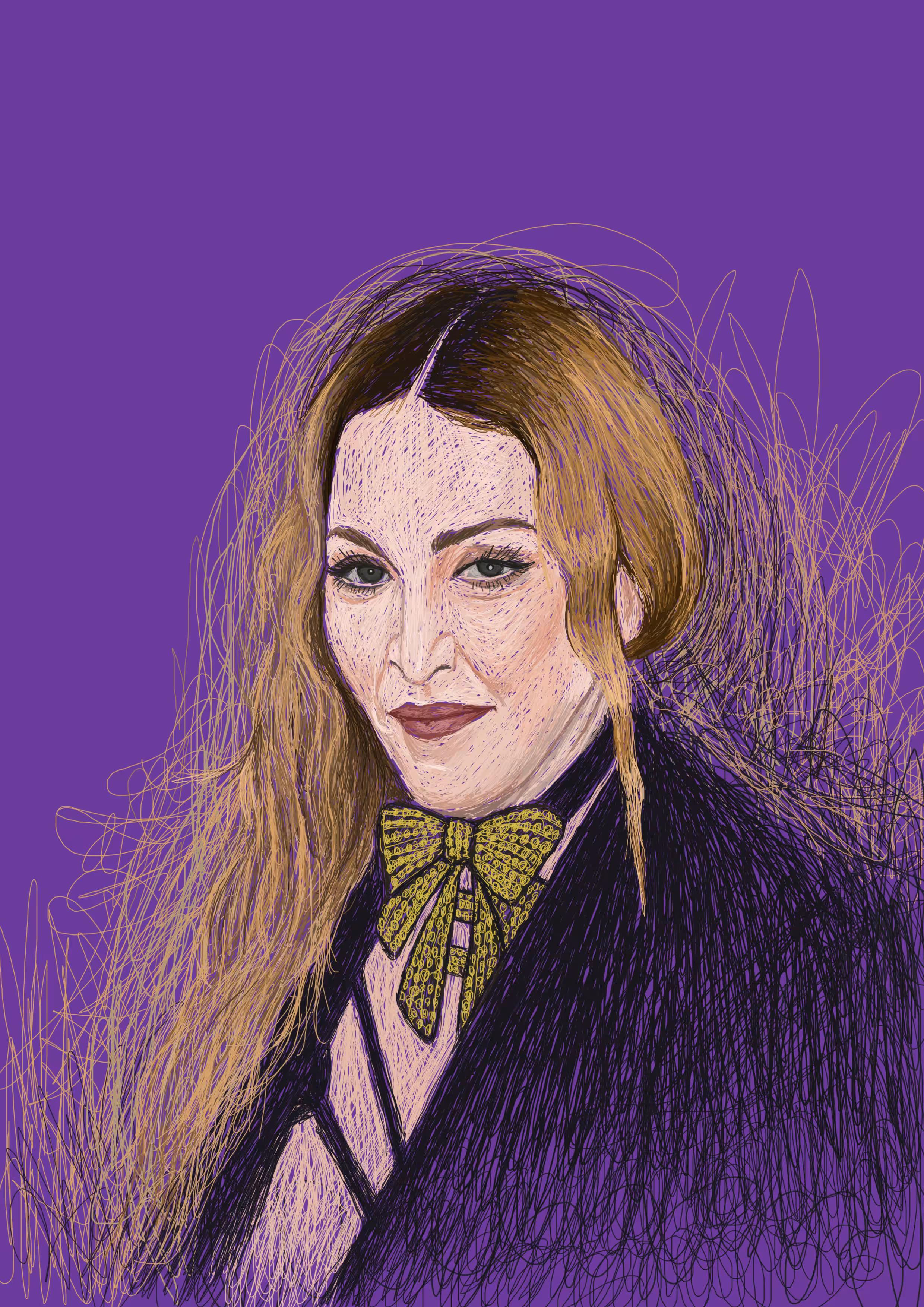 The magic of lines: Madonna