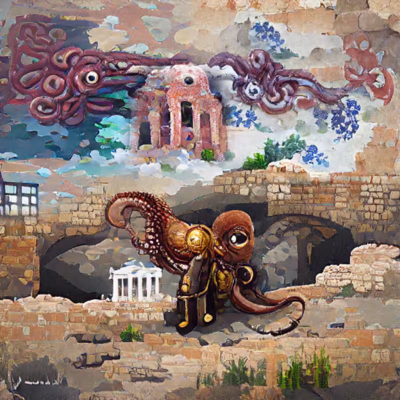 Octopus's Gardens and Ruins #27