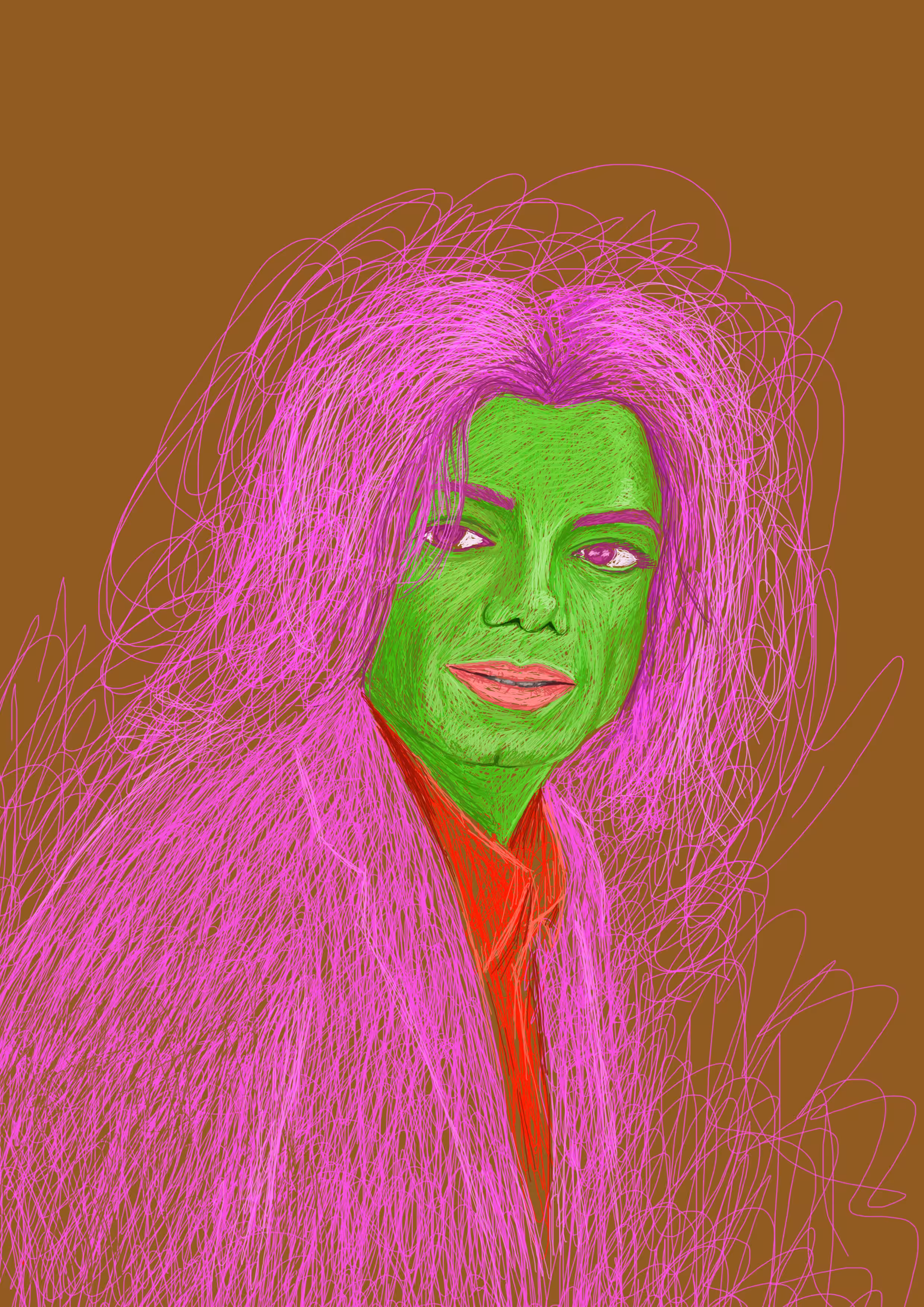 Neon Michael Jakson
