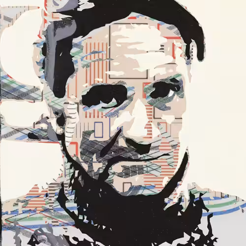 THE GENERATIVE PORTRAIT COLLECTION OF ROBERT MALLARY: Generative Portrait of Robert Mallary #416