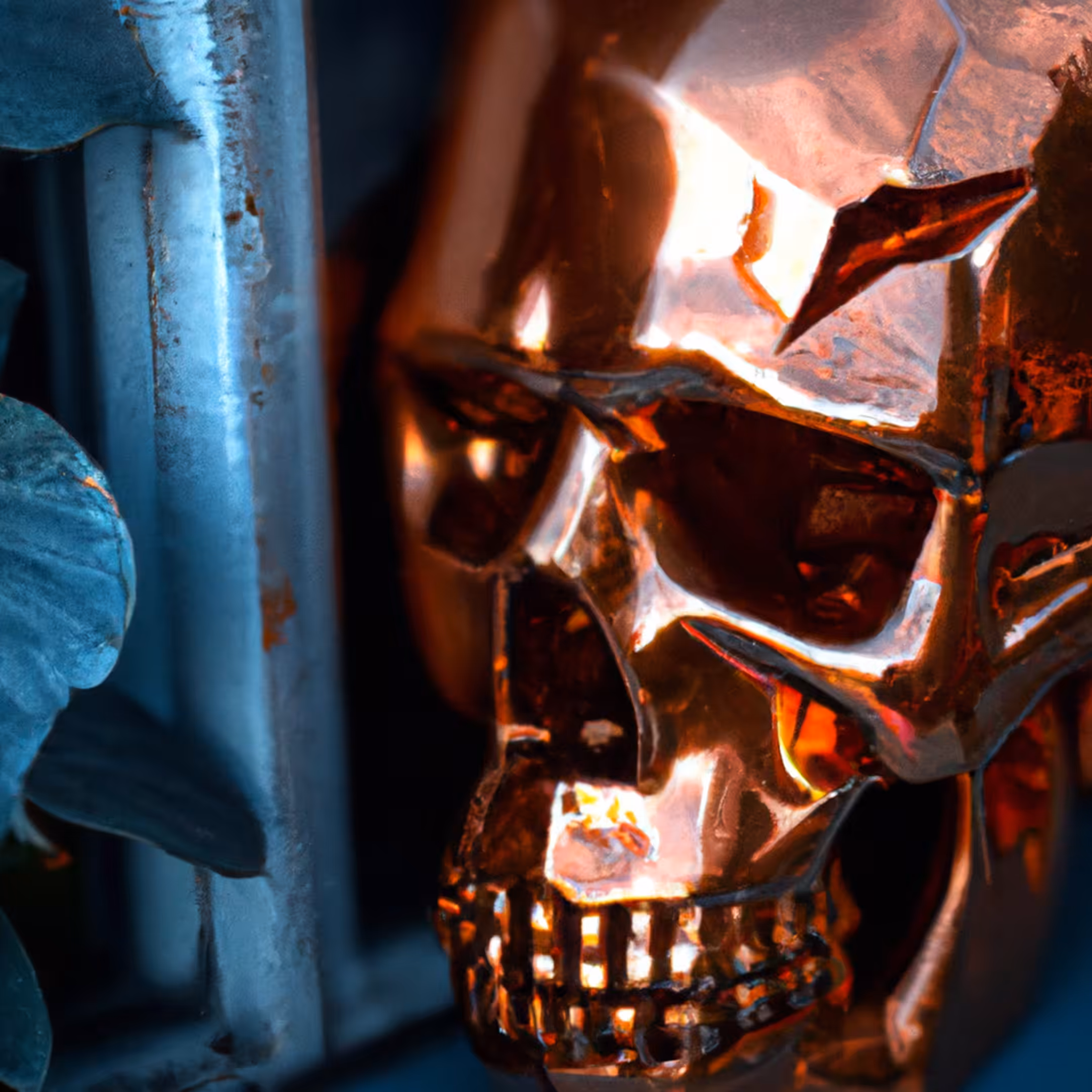 -: A Skull at the Window #22