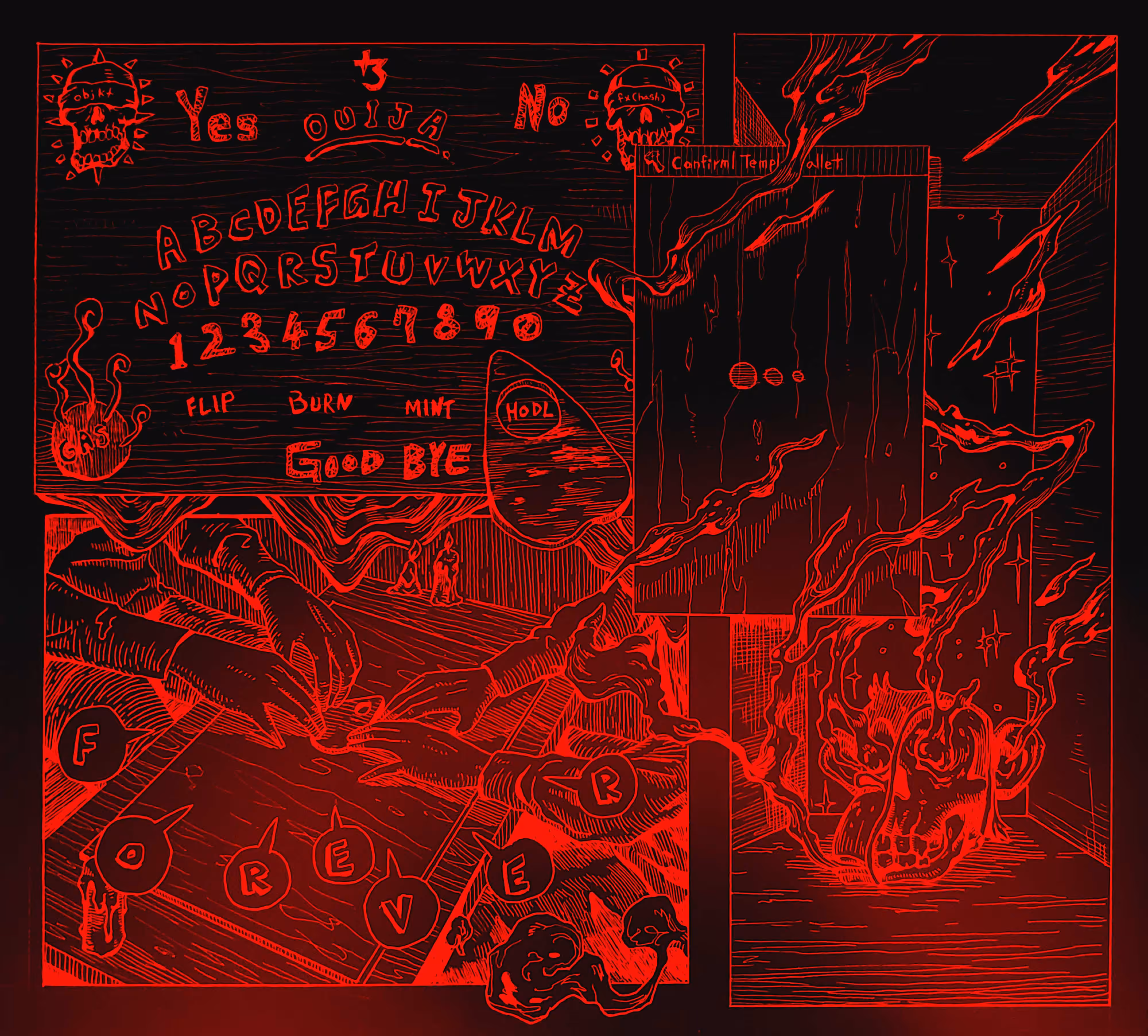 Tezos Ouija Board