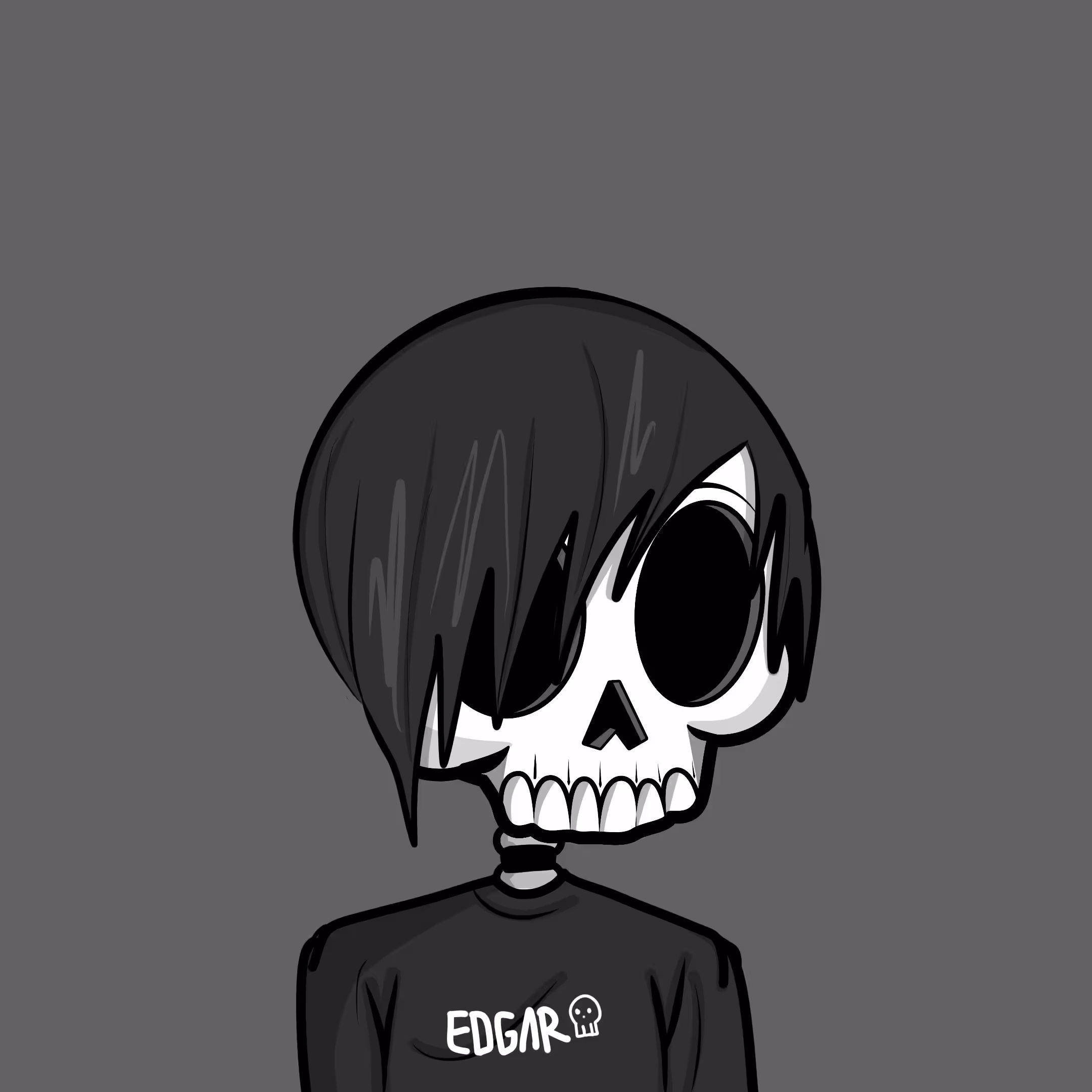 Edgar The Skeleton - Emo #134