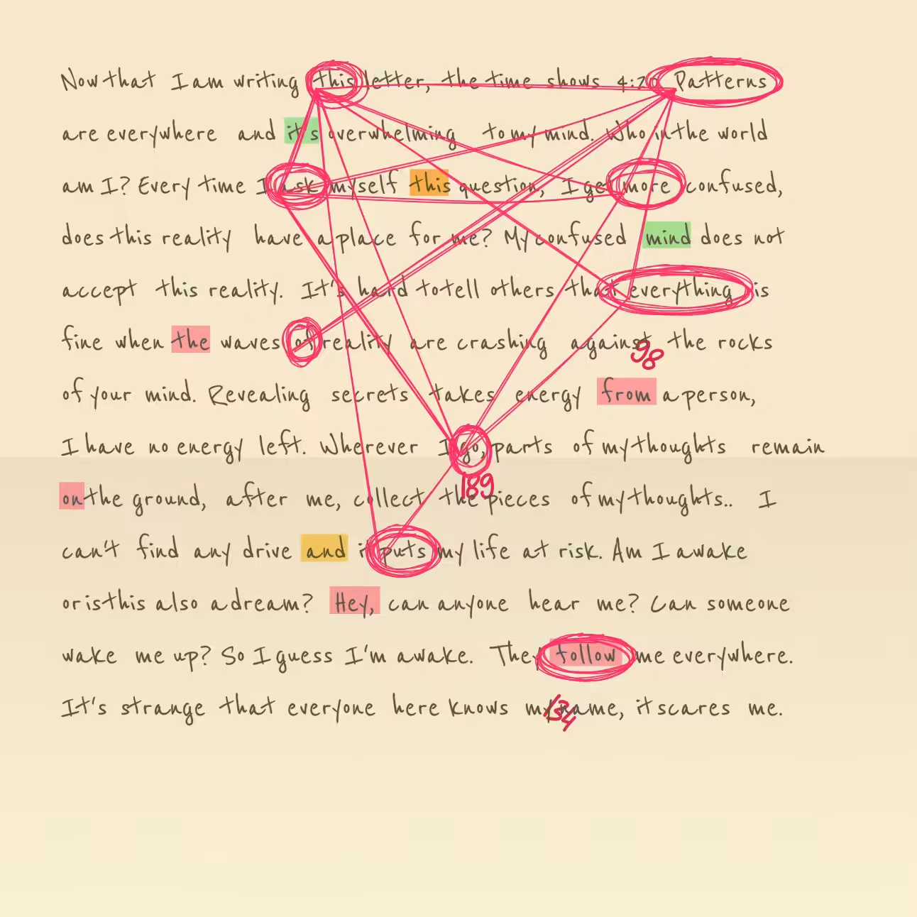 Conspiracy Theory Vol.2: a letter #13
