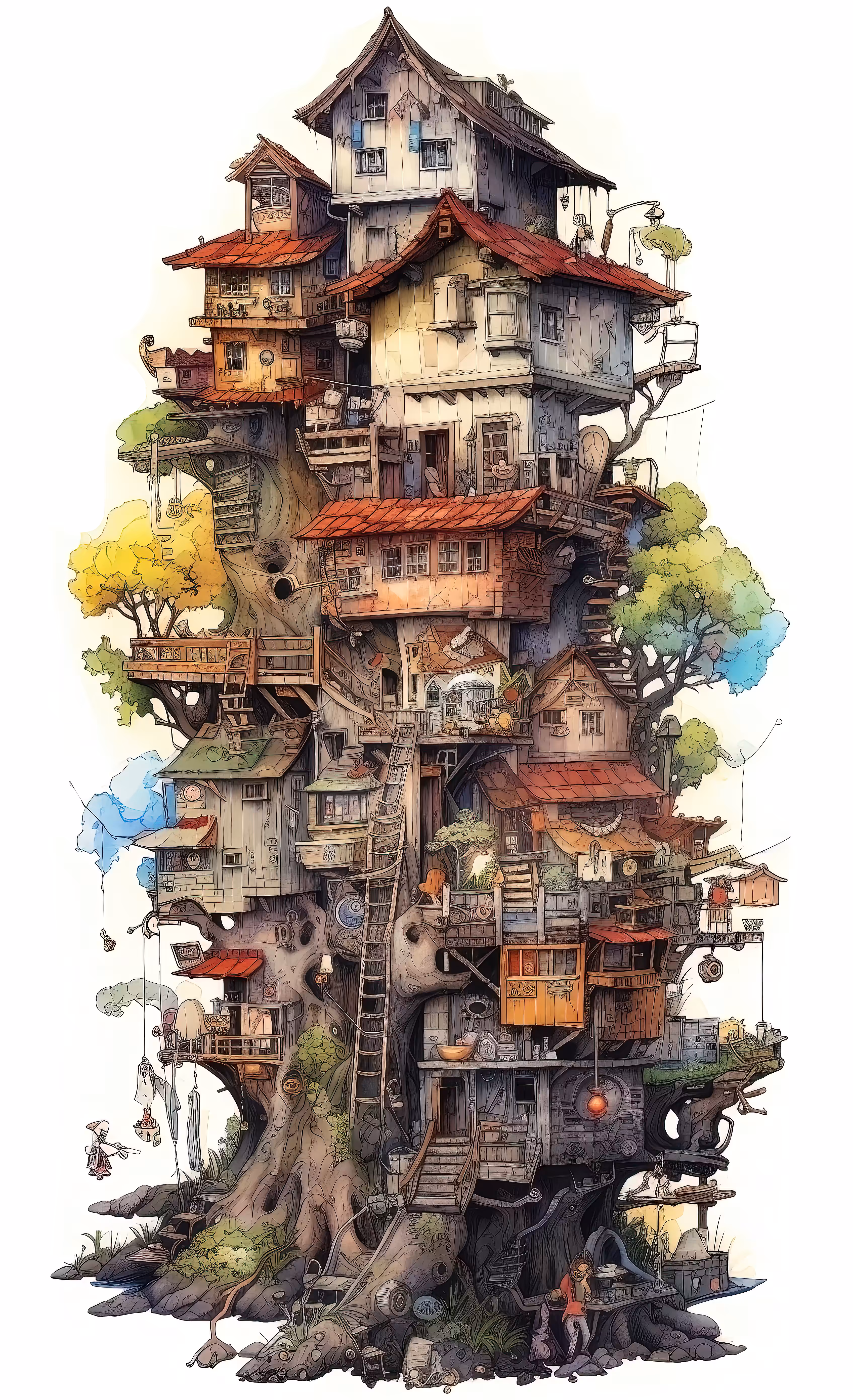 Ancient Tree House