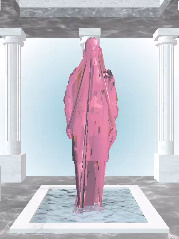 HeavenComputer: The Jumping Sharp Magenta Man #6787