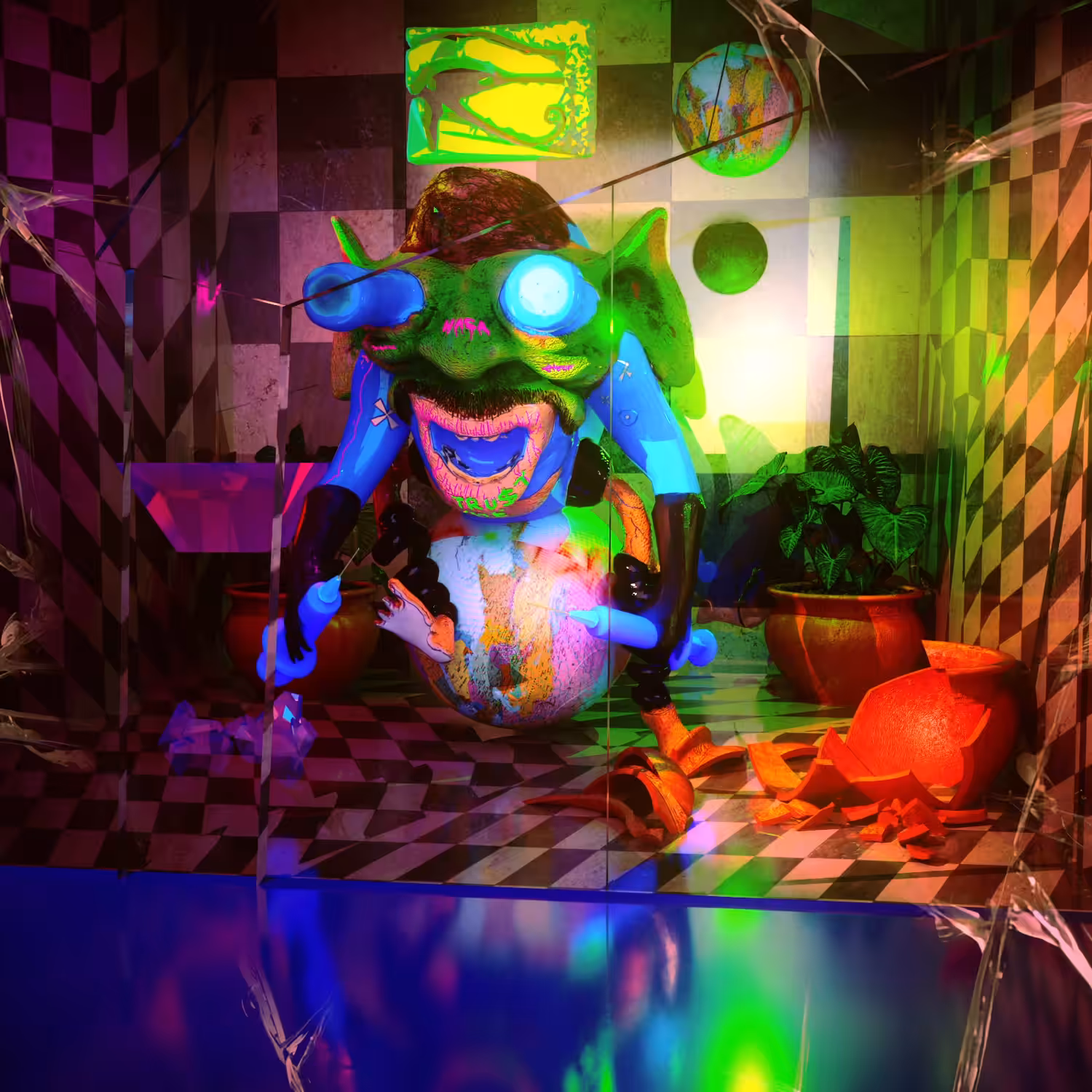 🔬 Captain Science 🧪 🧫🧬 1600 x 1600 Pixels