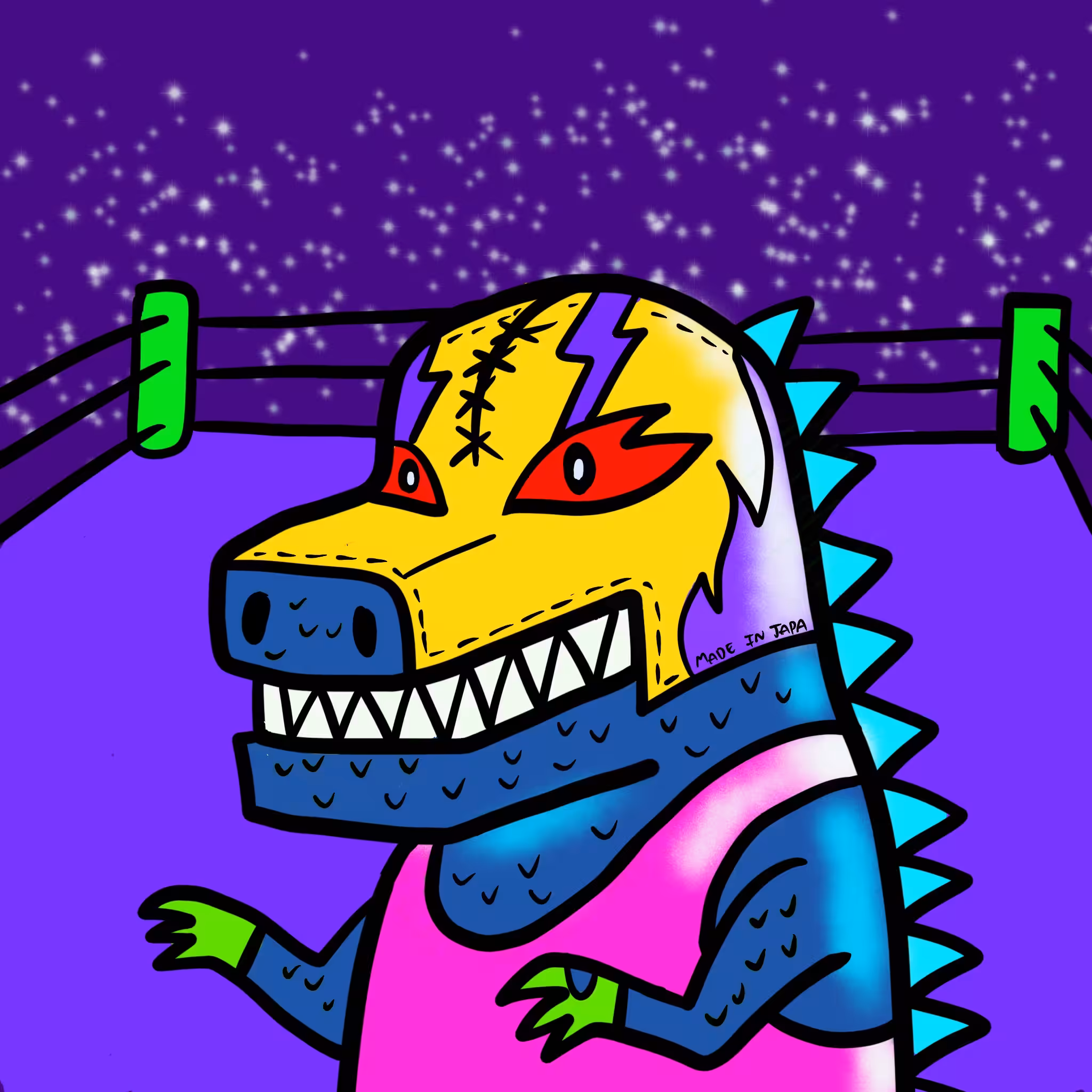Kaiju wrestling