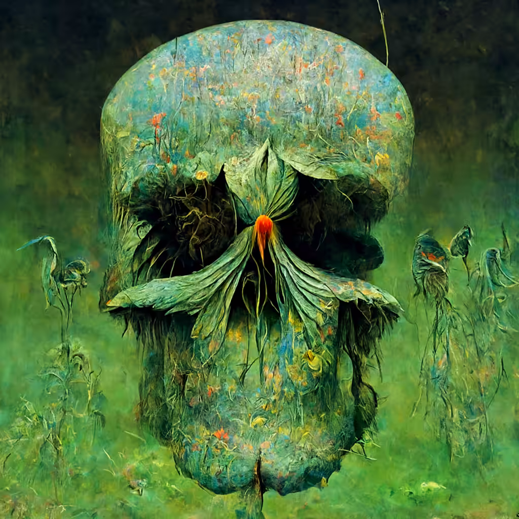 Skull, Green