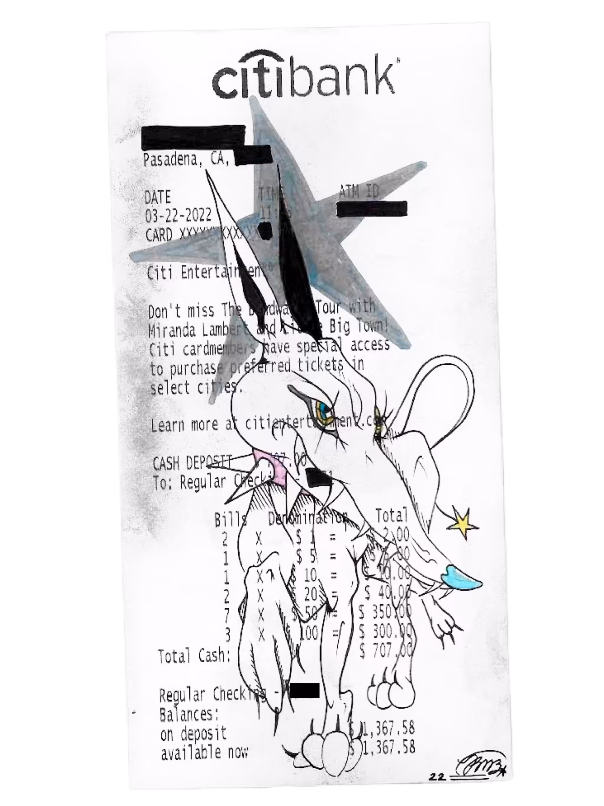 Receipt No. 22