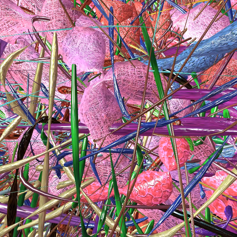 Prismatic Thickets #1000