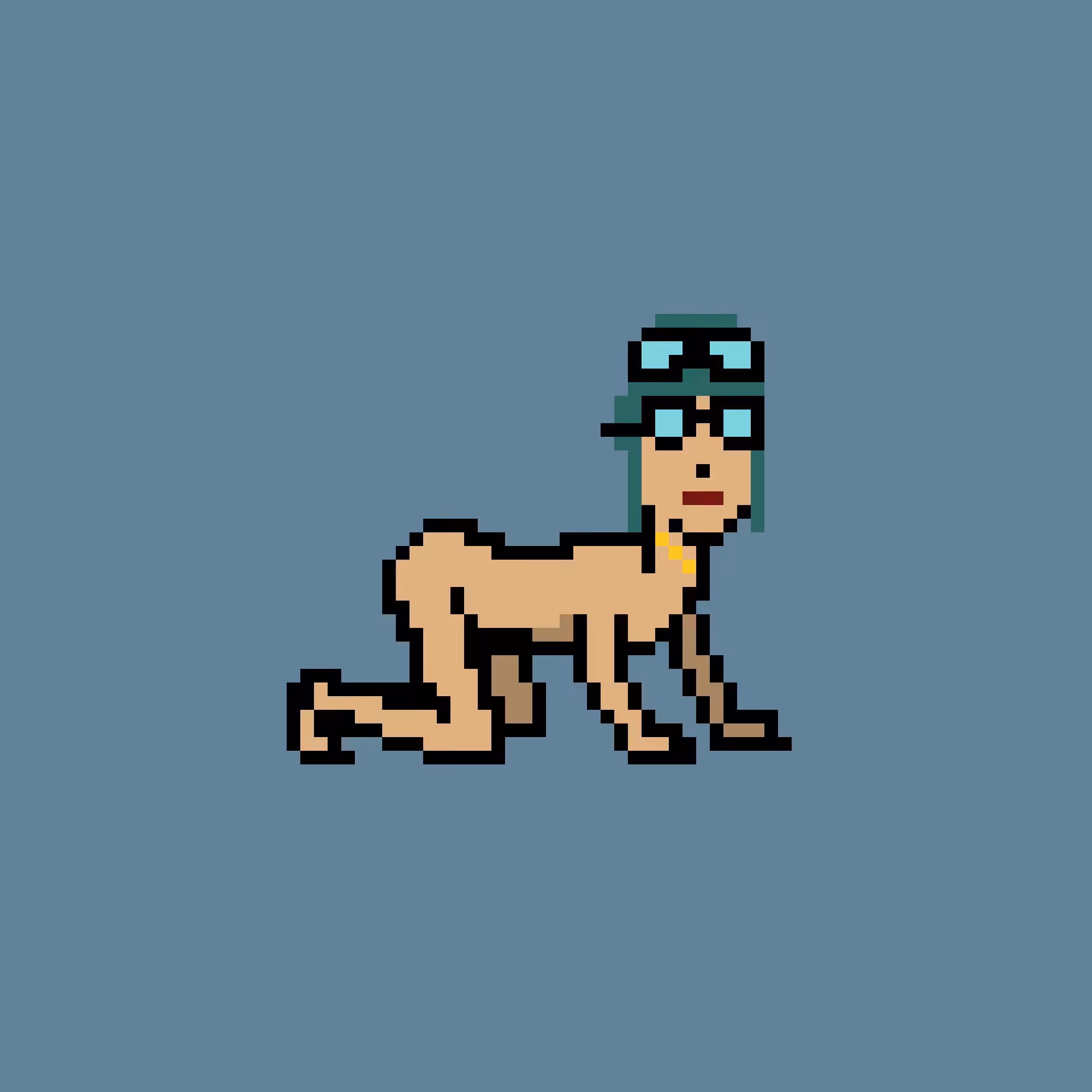 CrawlingPunks: CrawlingPunk #4658
