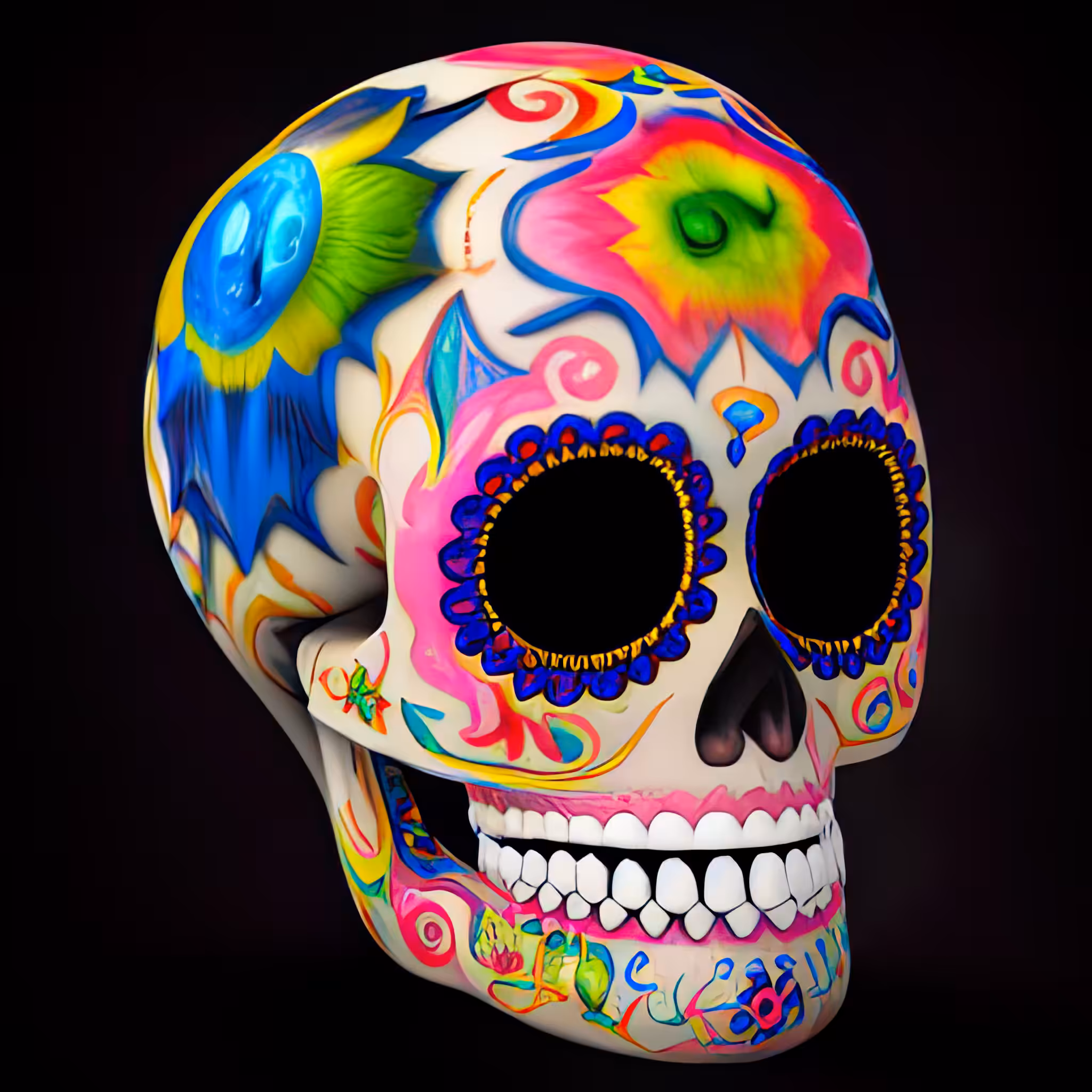 Head Case - A Color Study: Head Case #61