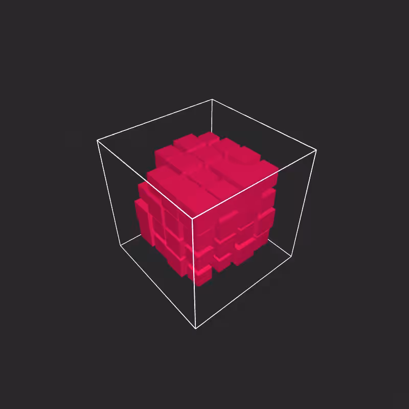 Transparent cube #001 #3