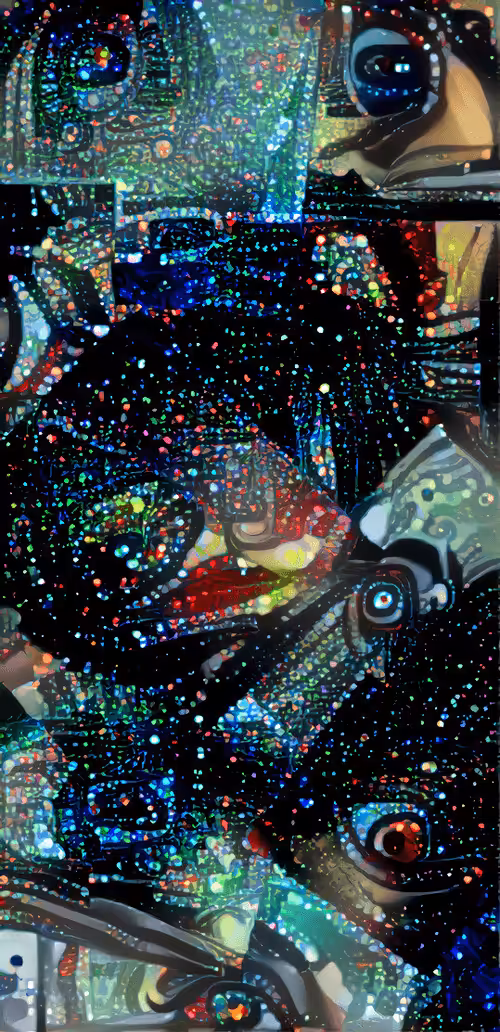 Perfect Abstract Art Polygon: The Eyes See it All