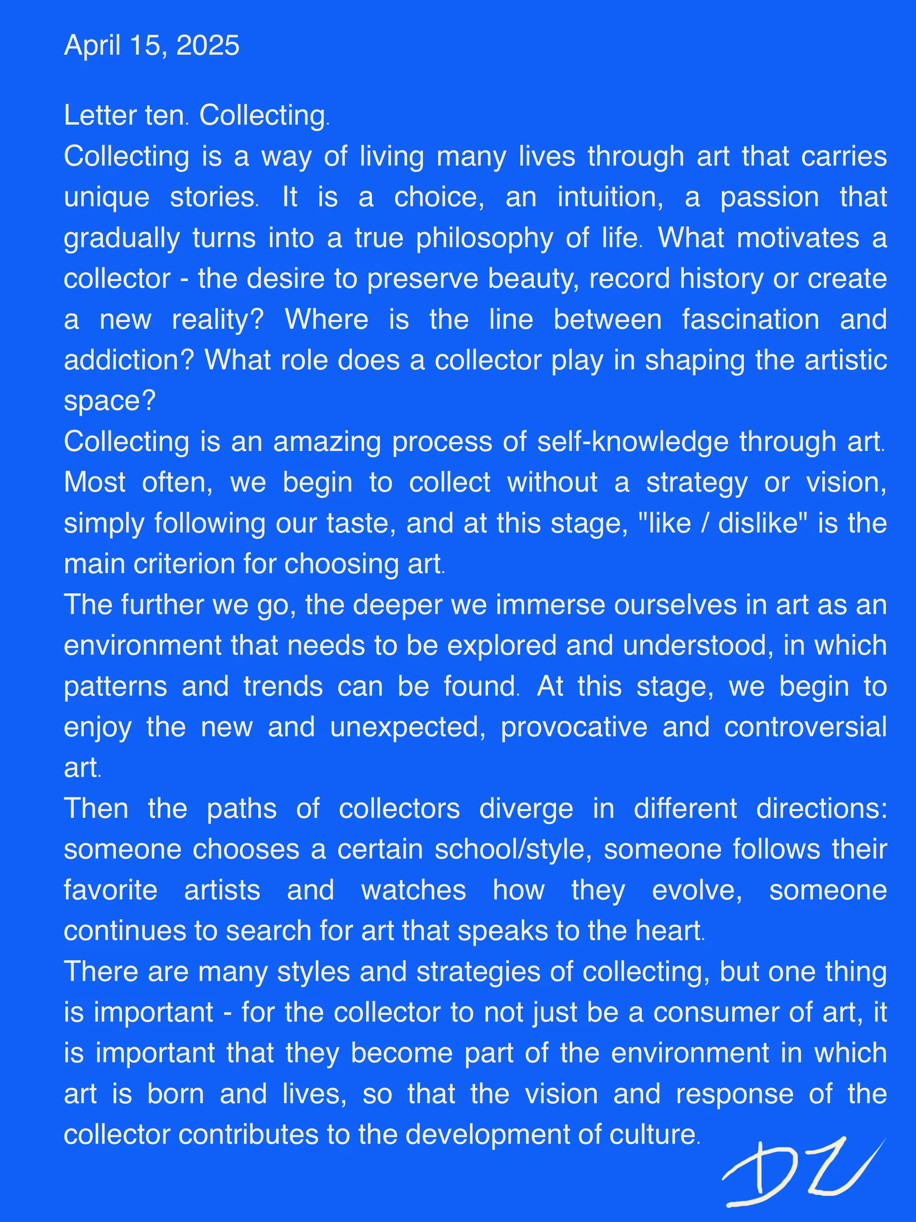 Letter #10