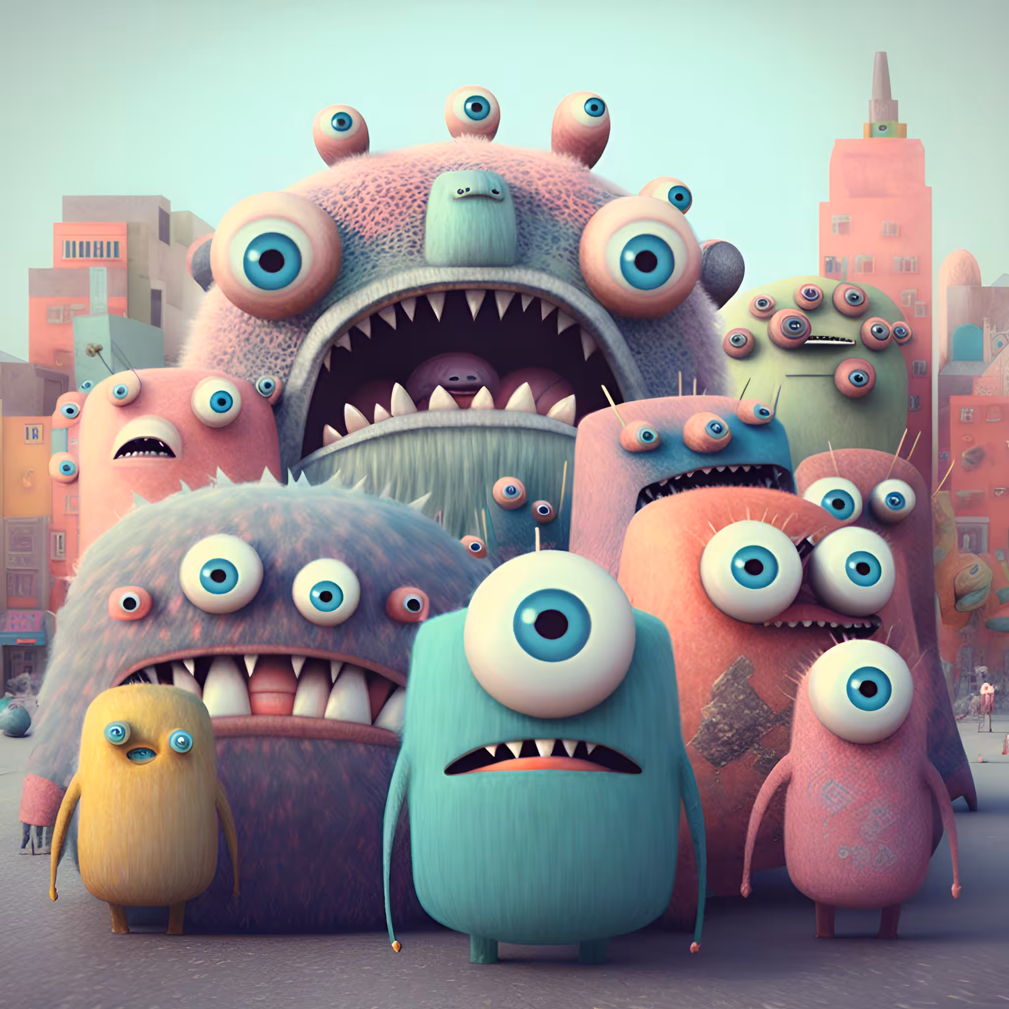 Funny Monsters #210