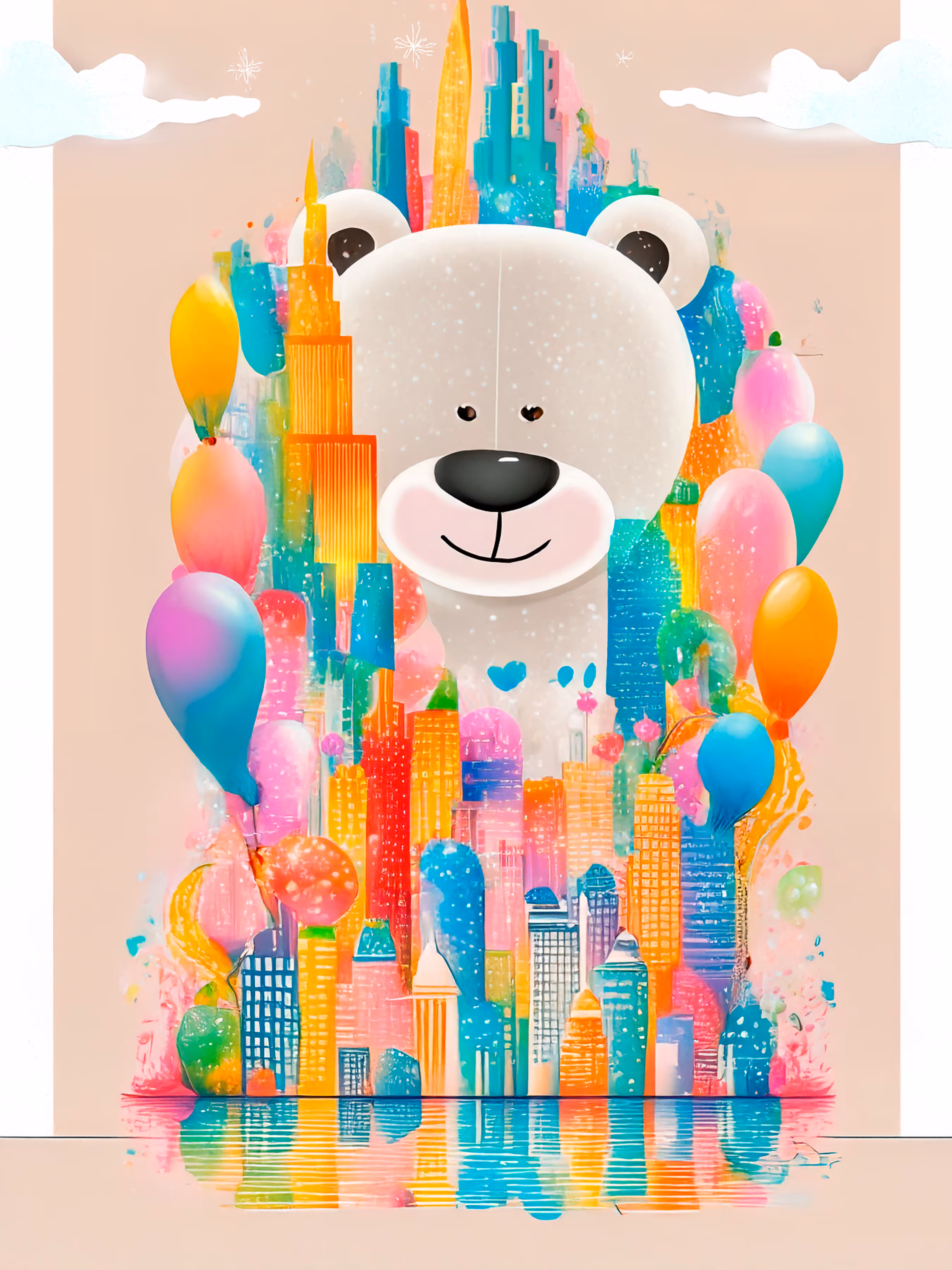 Fantasia Flourish #3: Skyline Bear Symphony