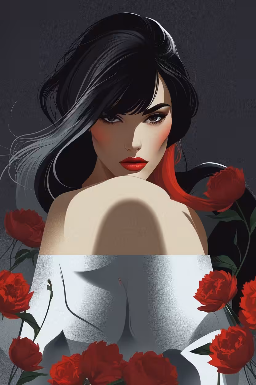 You are like a rose.