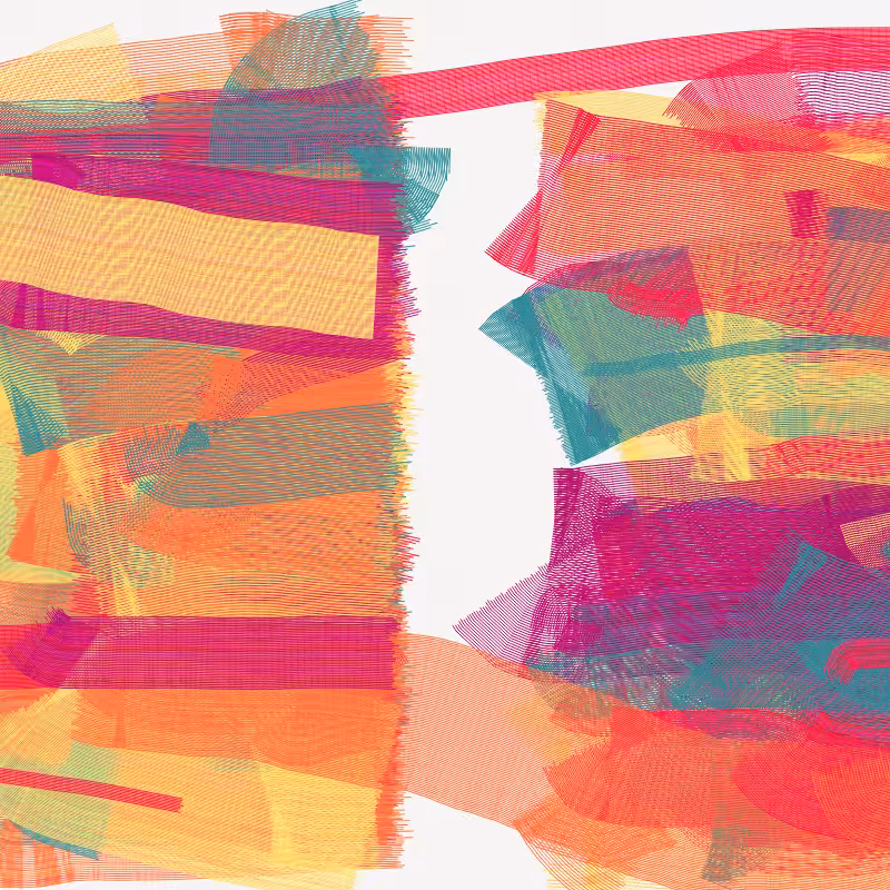 Raked Strokes #8