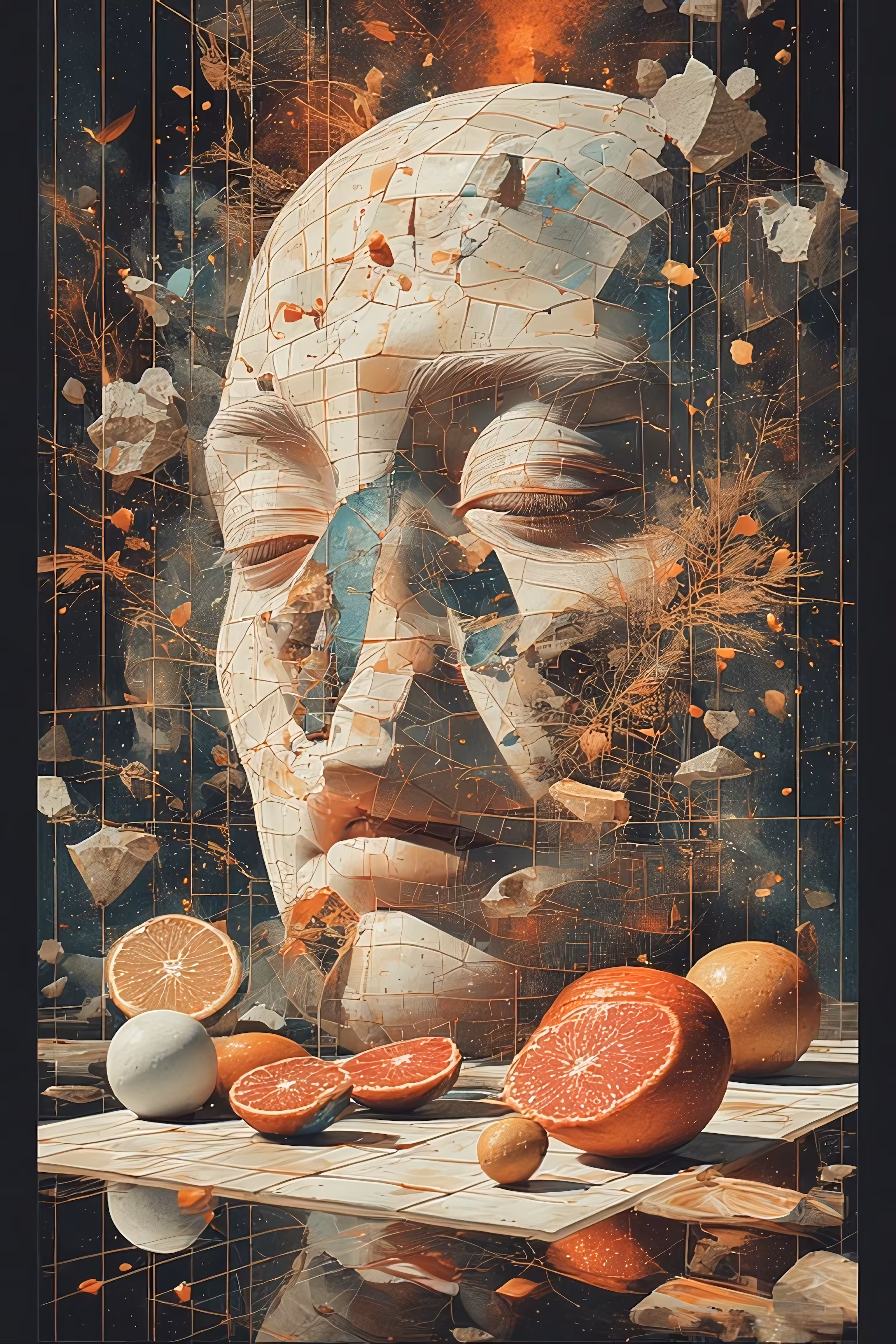 365 Brushstrokes of the Future: Citrus Fragments of Memory