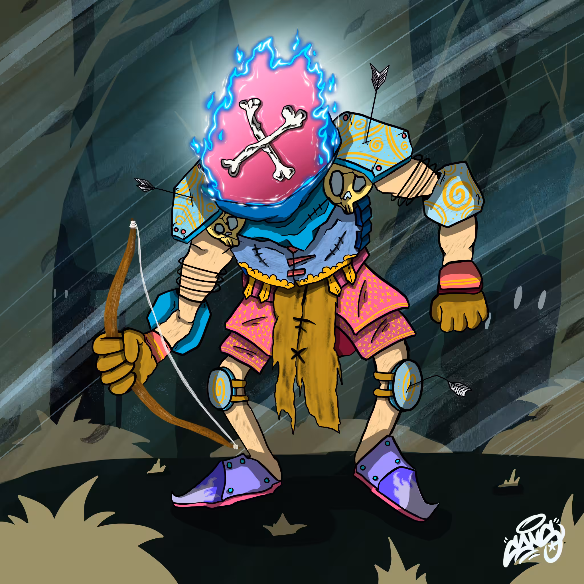 cursed warrior