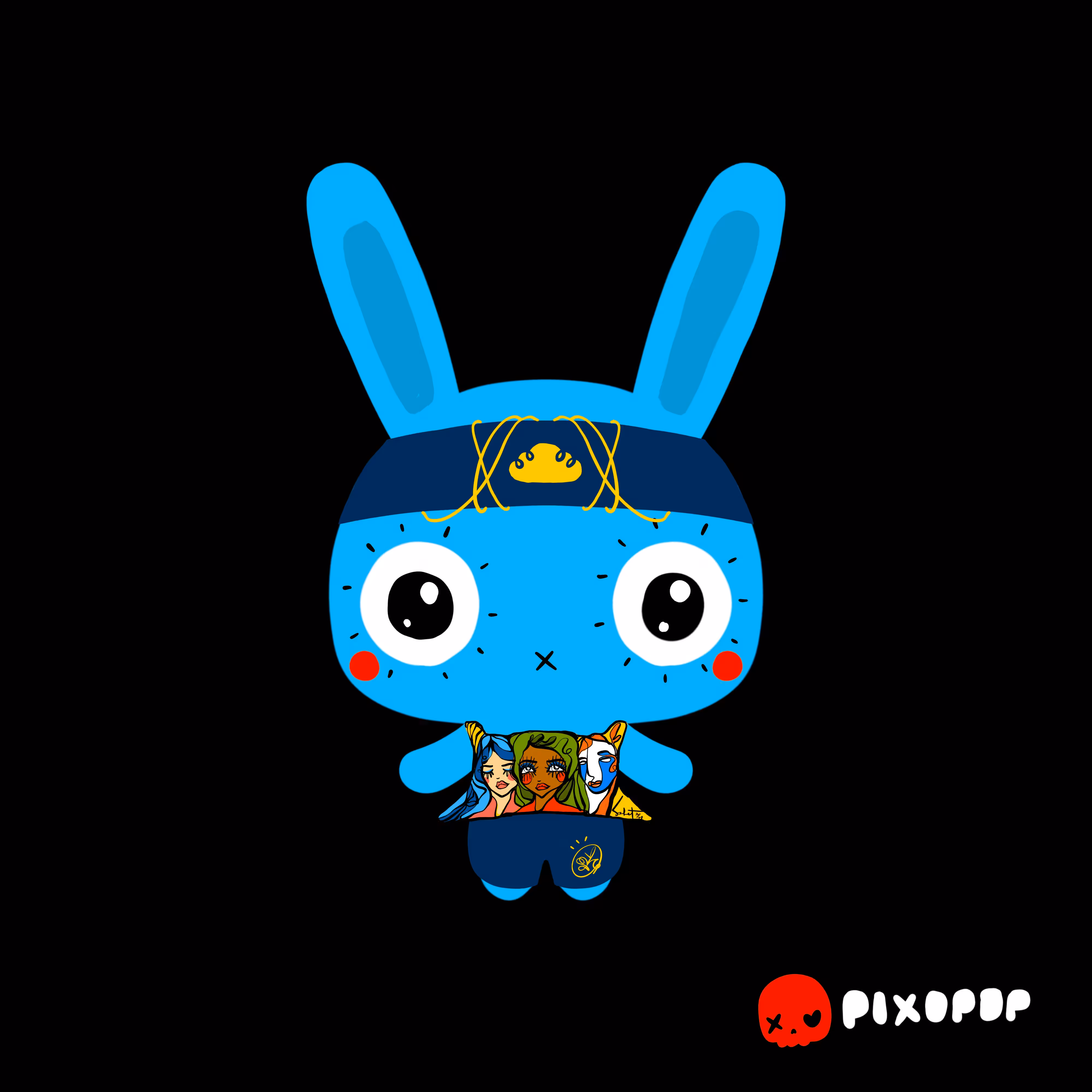PIXOPOP CUTIES: Stitch Bunny #124