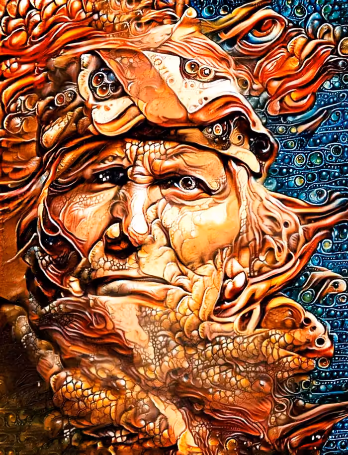 Old war man