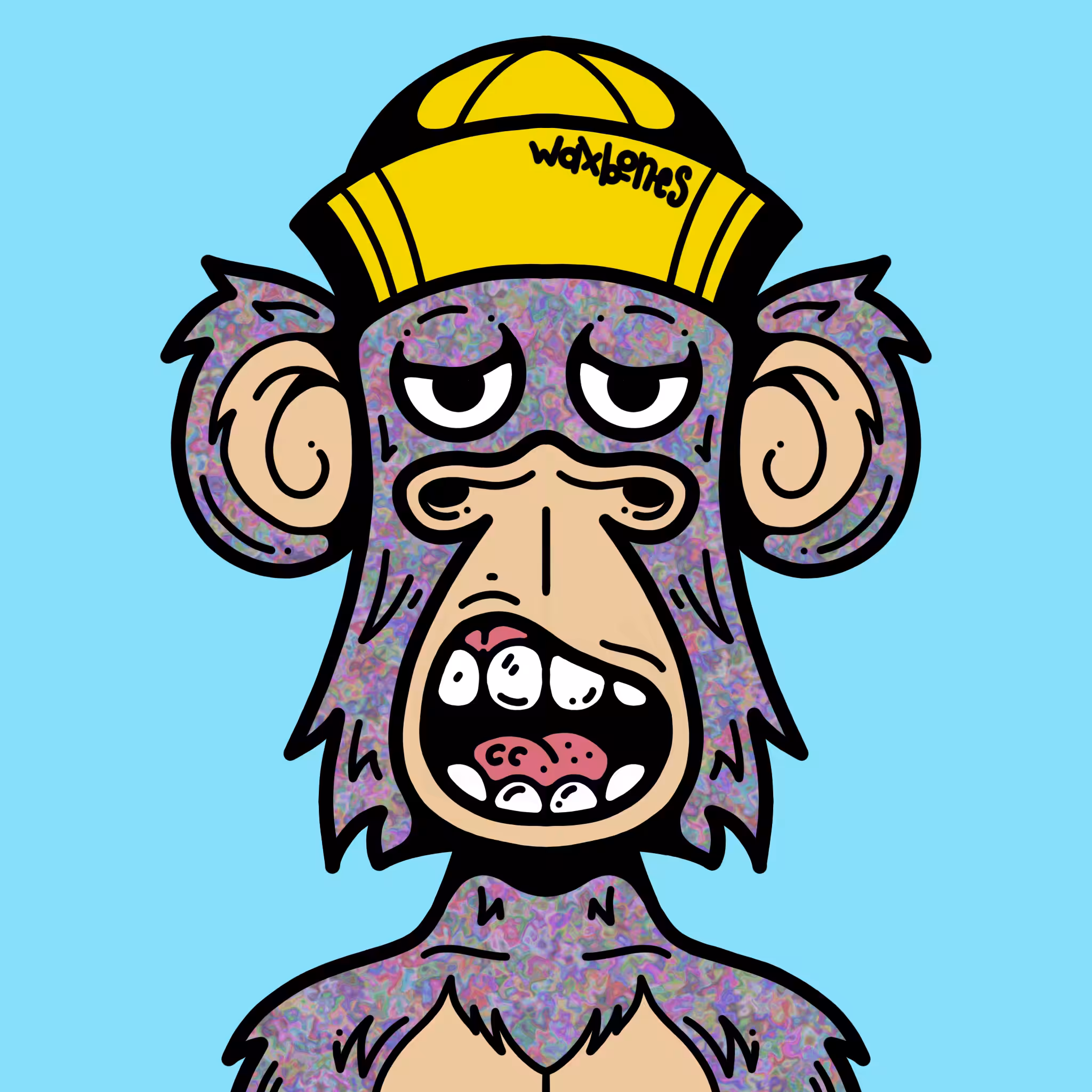 BAYC #383 – Waxboned
