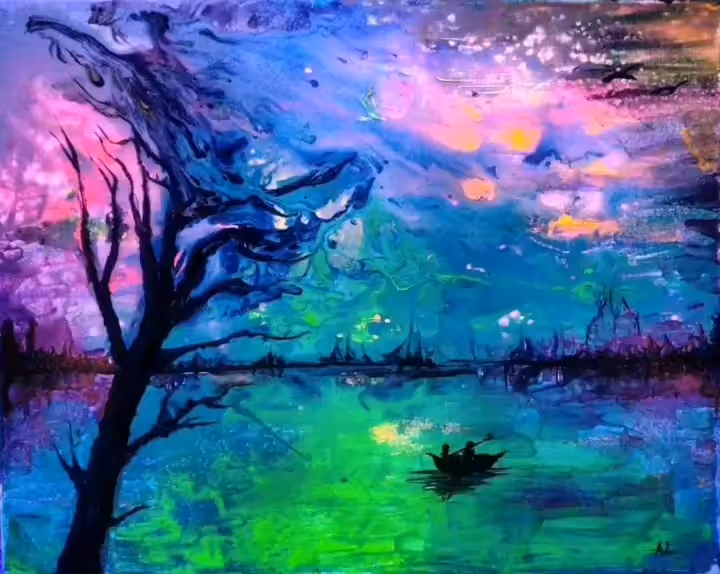 Spirited Lake (Living Painting) 