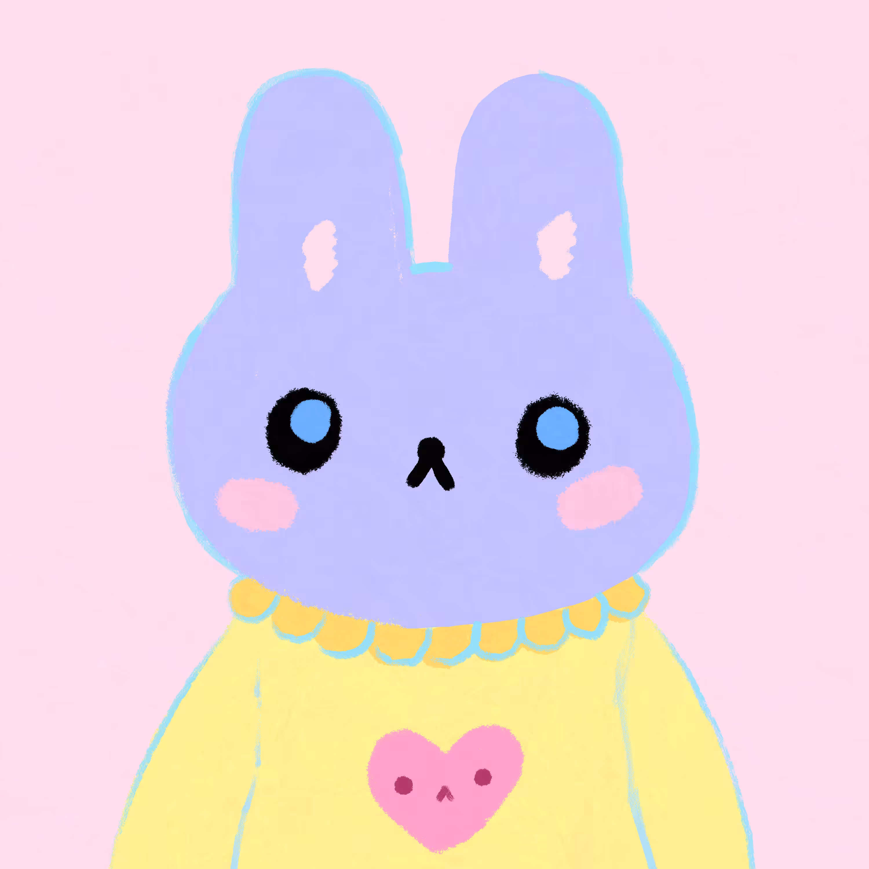 Bunny drawn by a bunny 