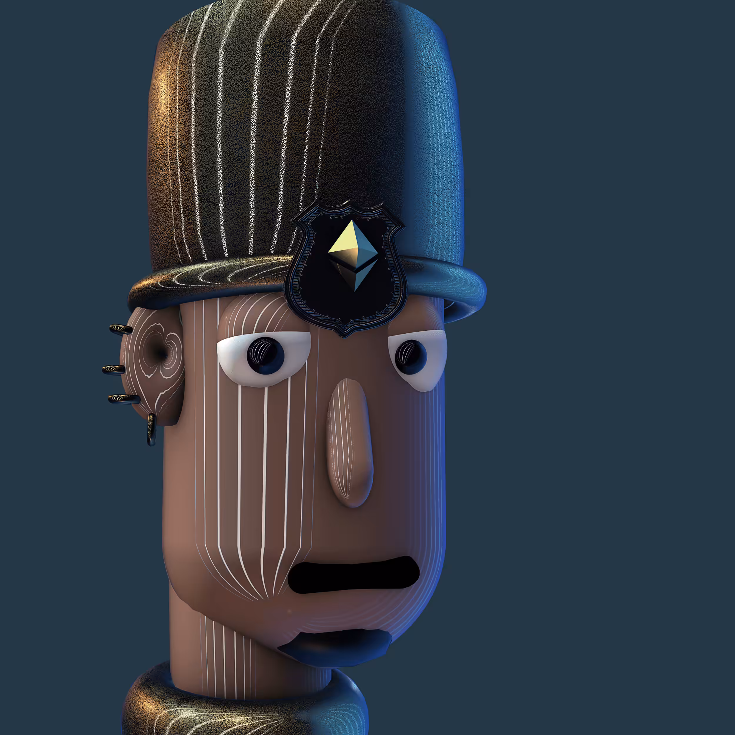 CryptoAvatar3d-023 - Ethereum Prince