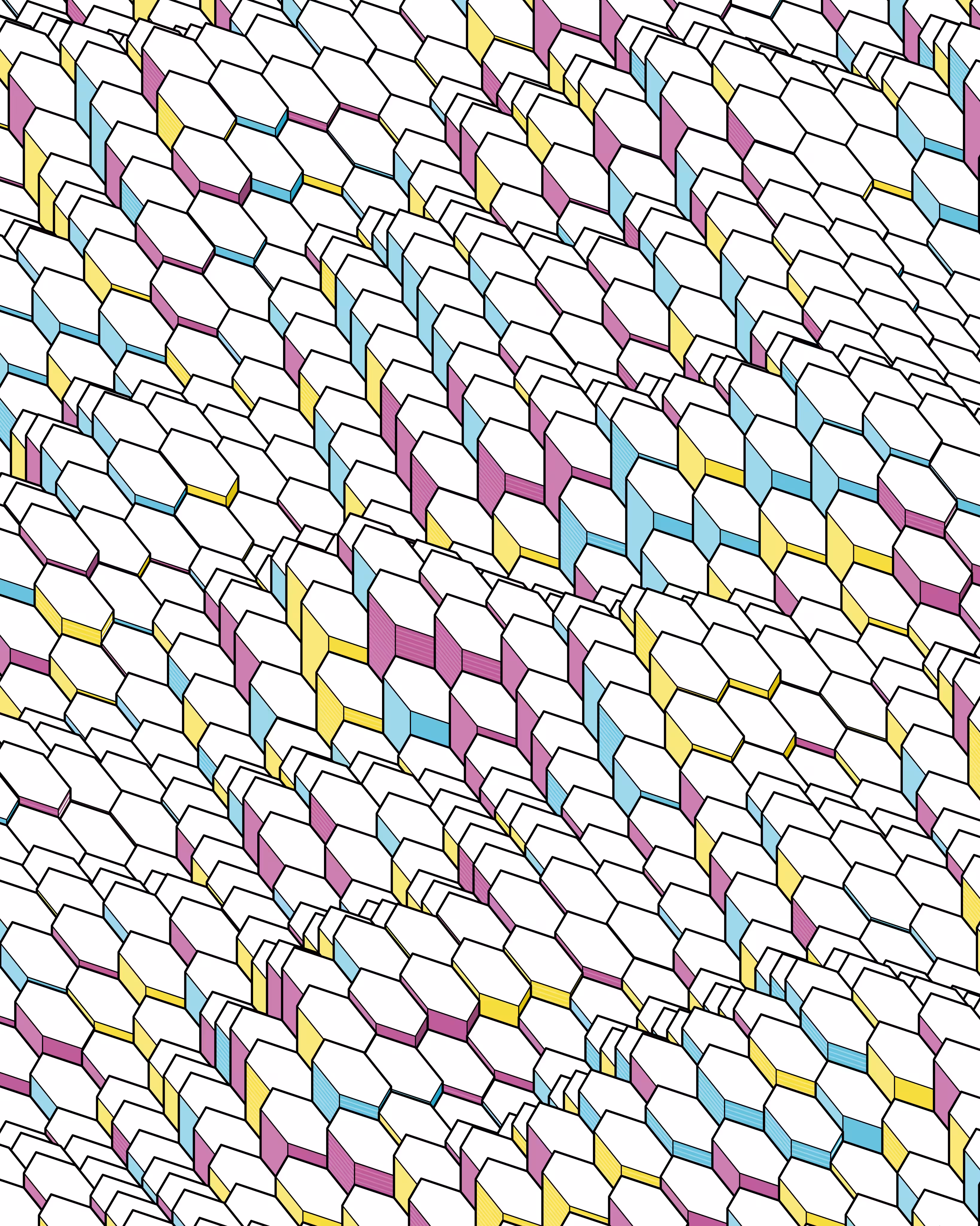 Hexagones Landscape #315