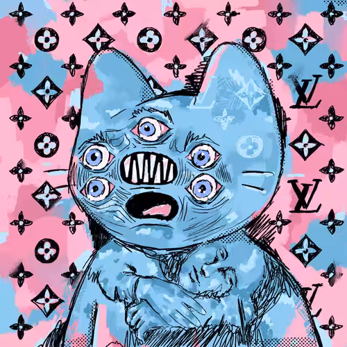 Vuitton Cat